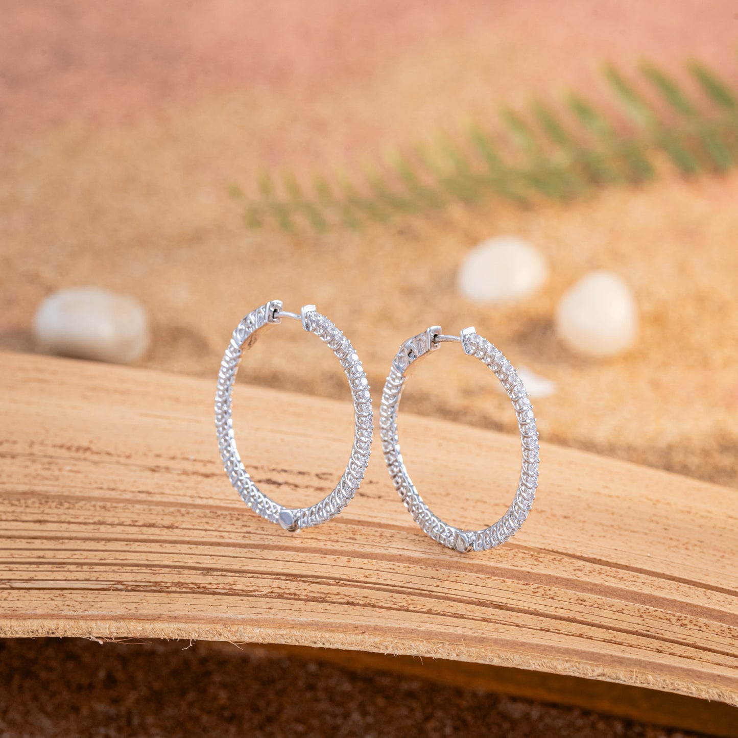 Infinity Circle Earrings