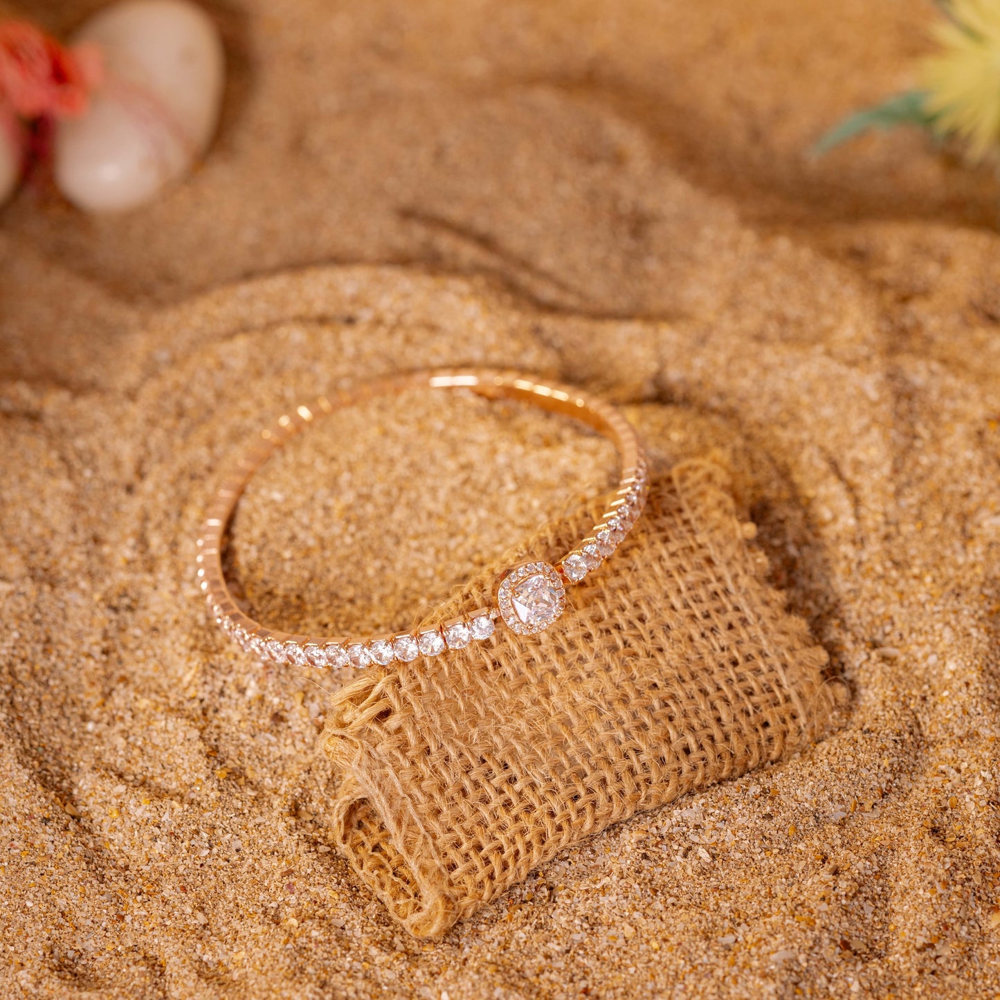 Cushion Tennis Bracelet