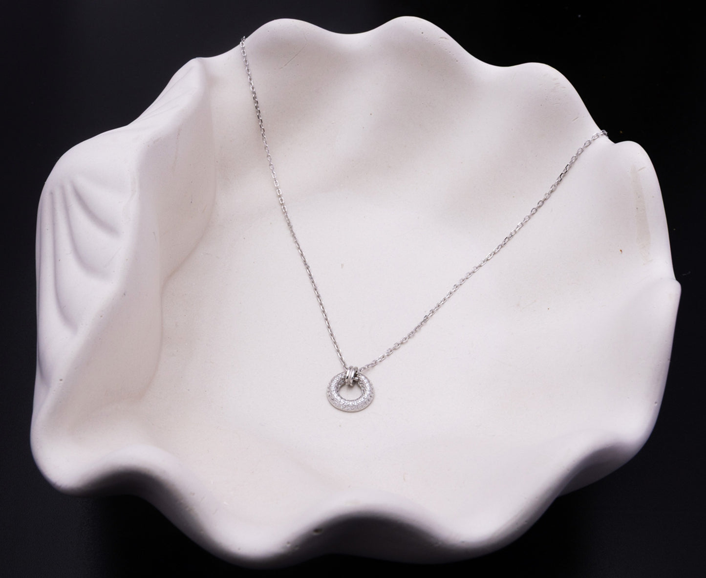 Aurora Circle Necklace