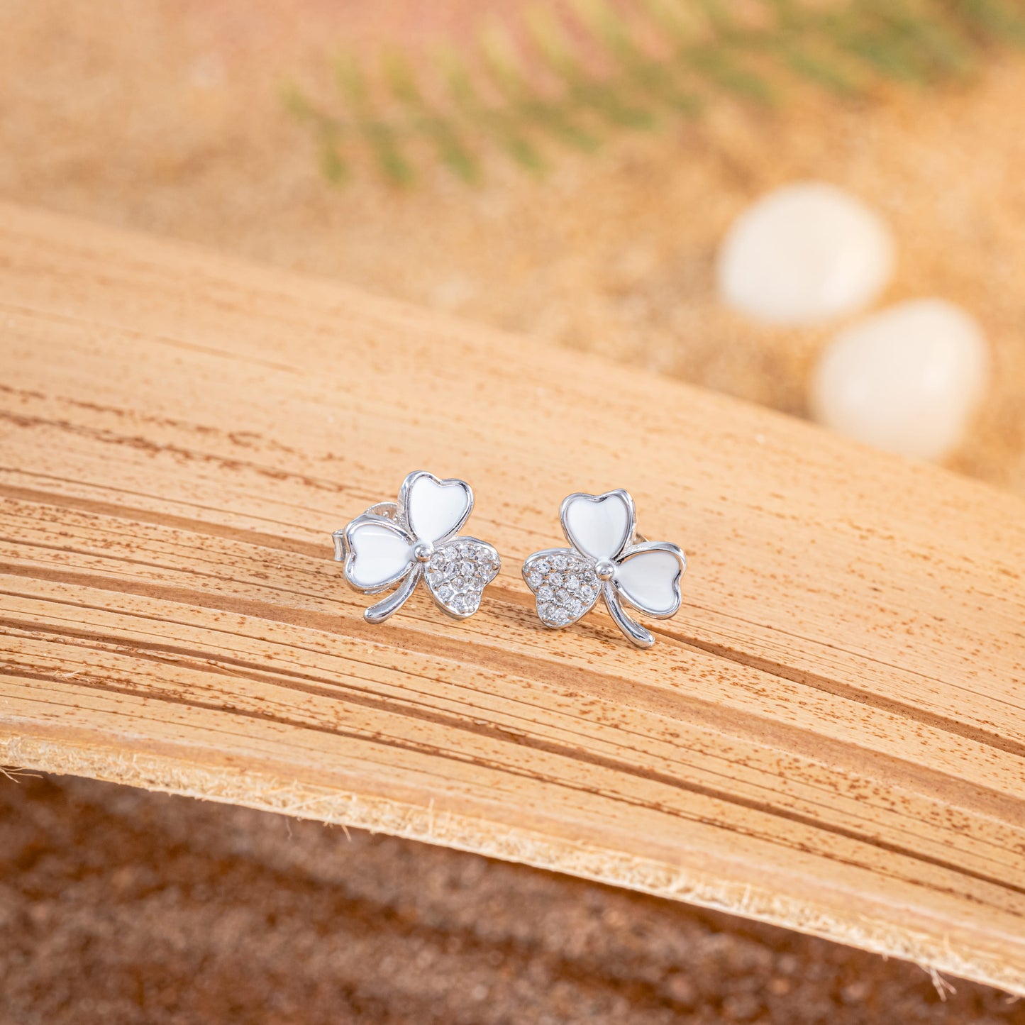 Clover Bloom Studs