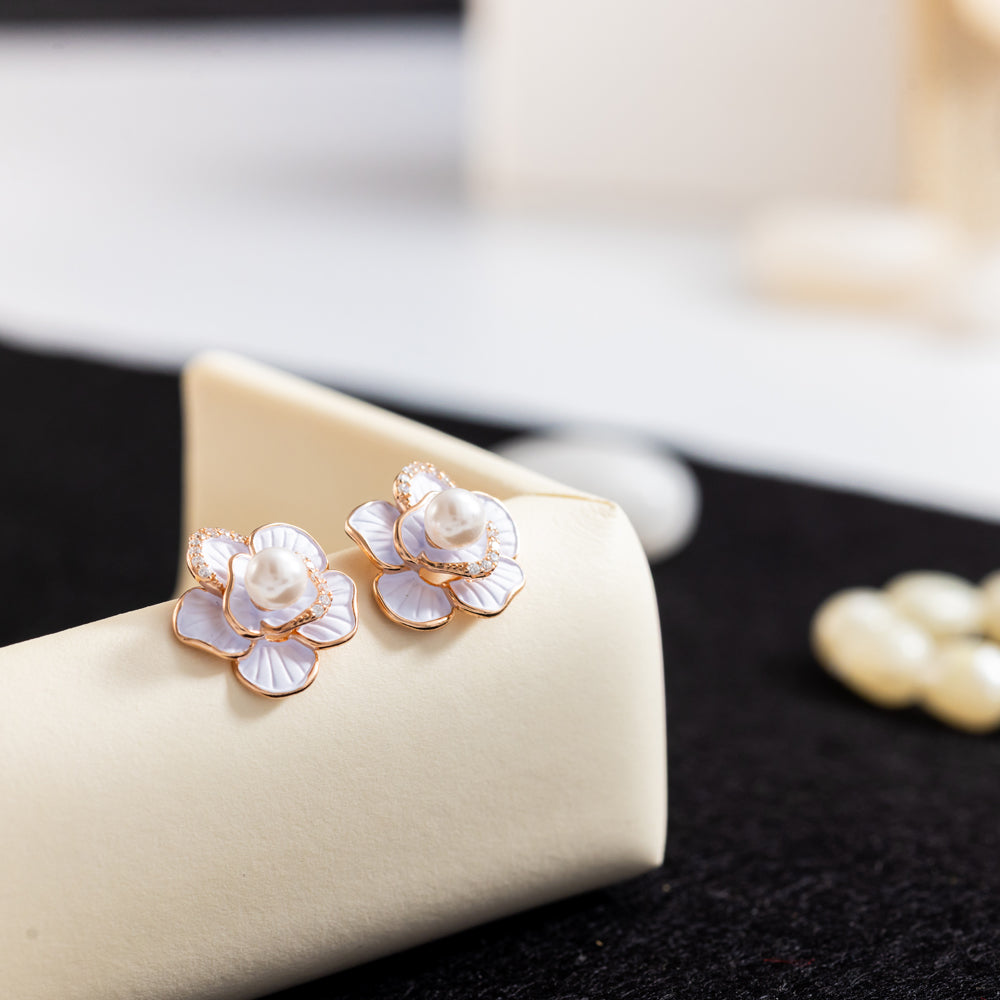 The Pearl Camellia Bloom