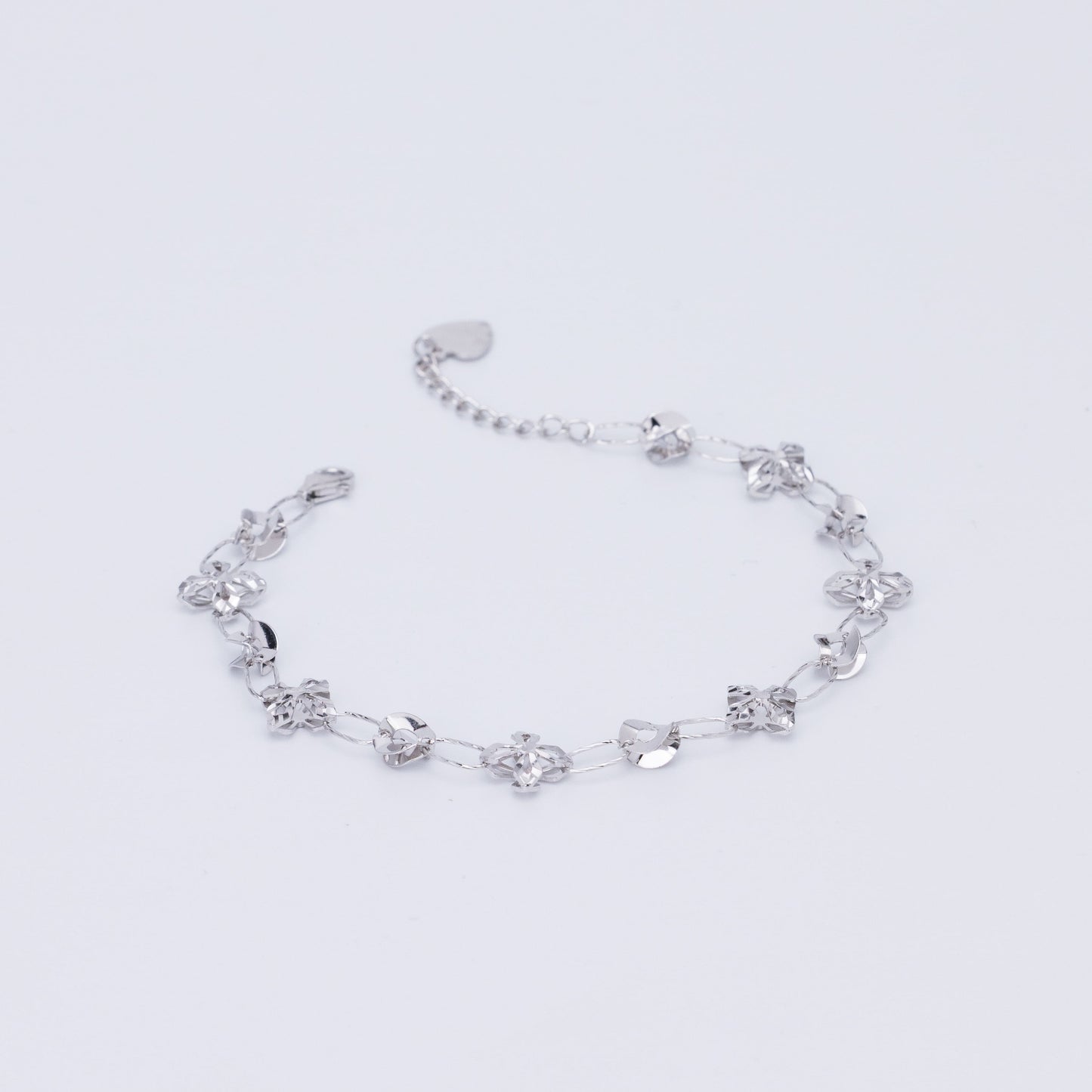Silver Clover Garland