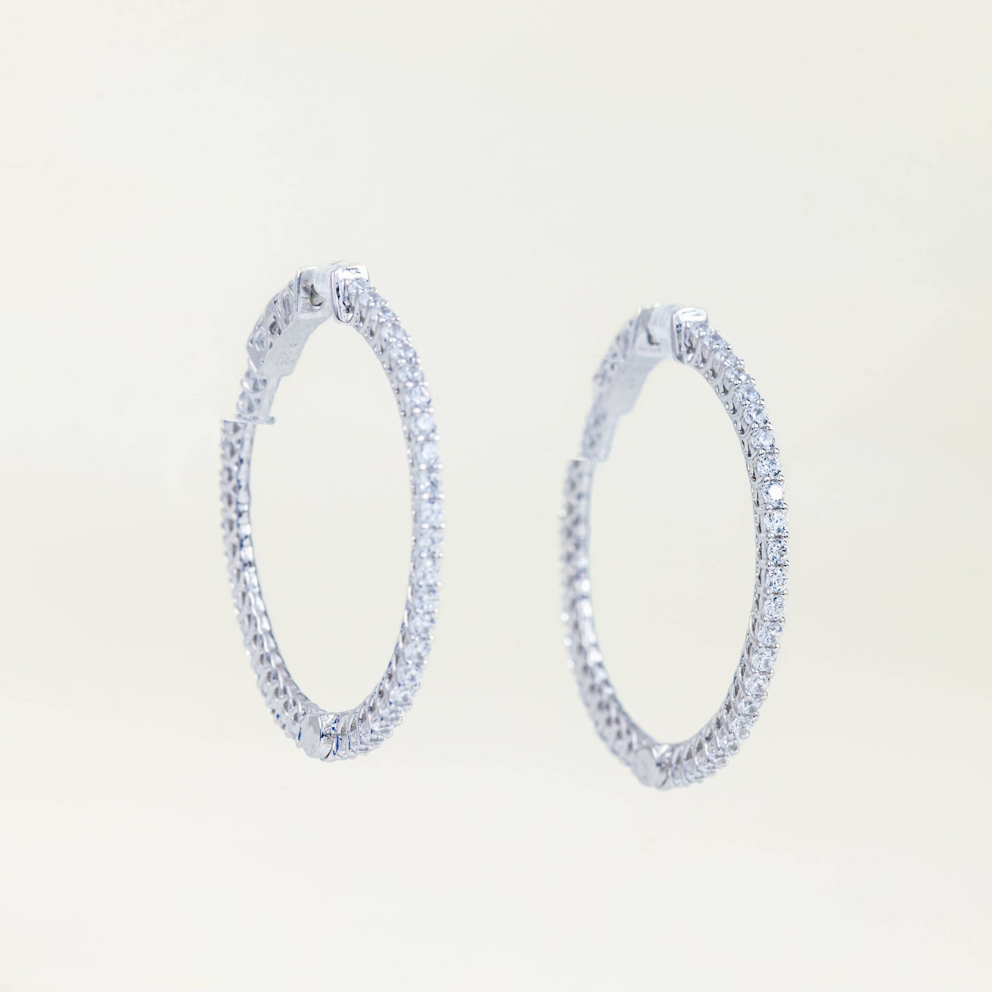 Infinity Circle Earrings