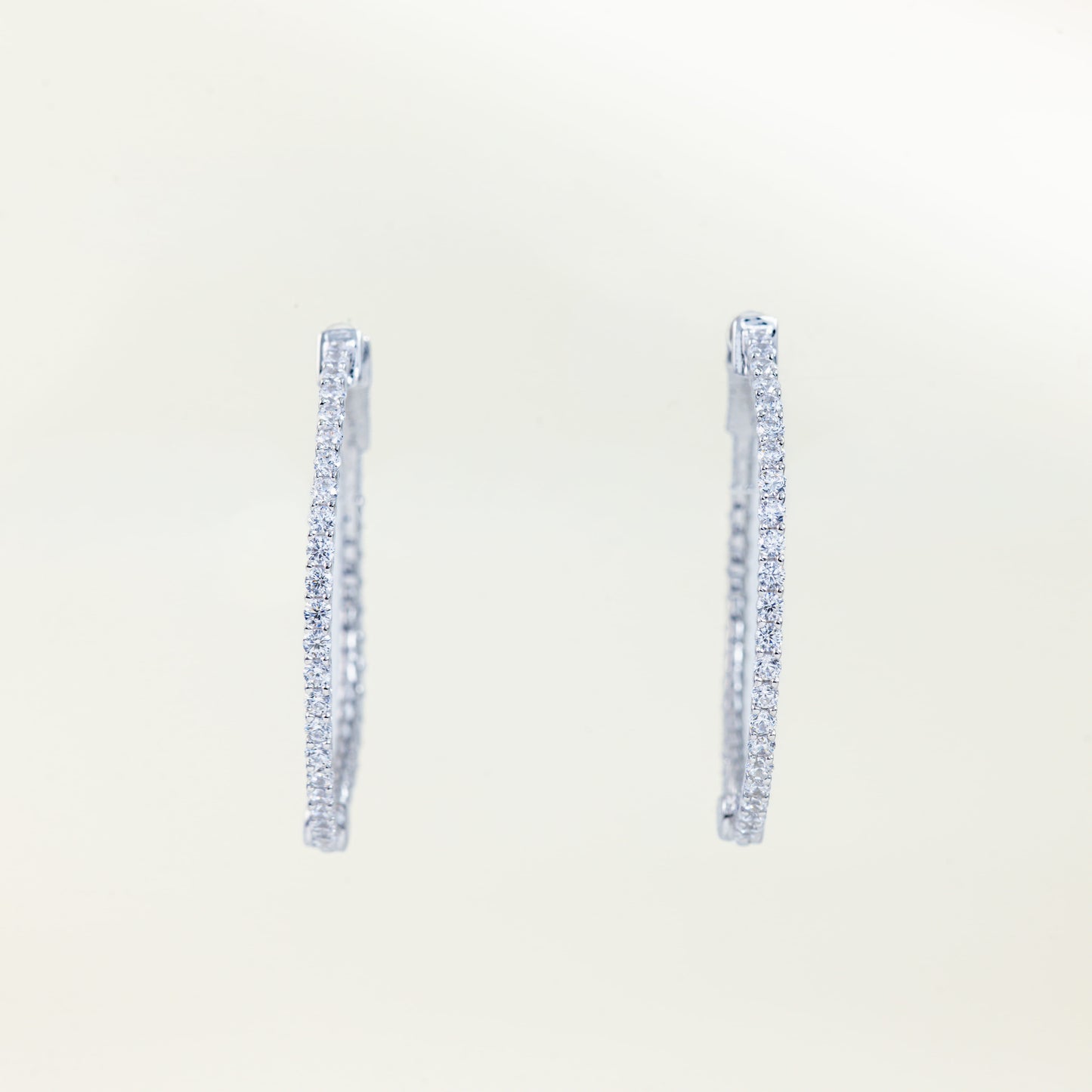 Infinity Circle Earrings