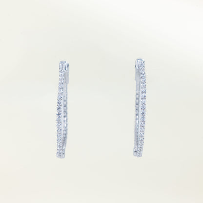 Infinity Circle Earrings