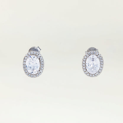 Celeste Oval Earrings