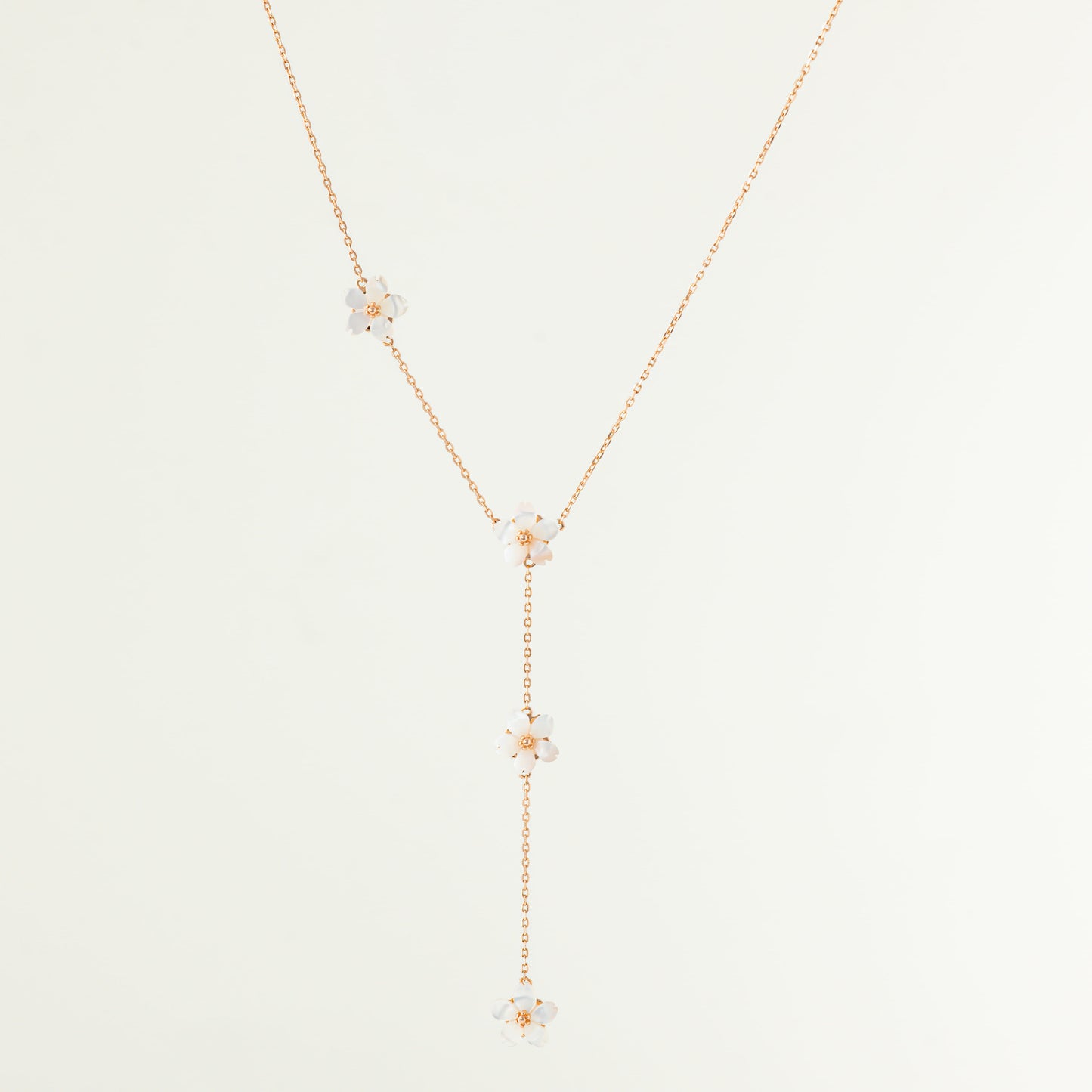 The Fleur Lariat Necklace