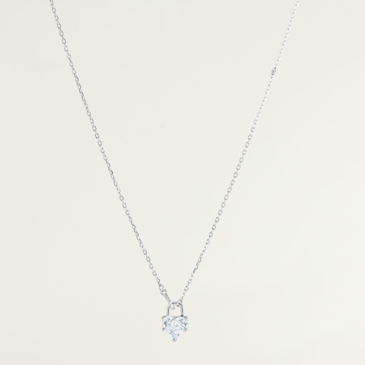 Eternal Heart Lock Necklace