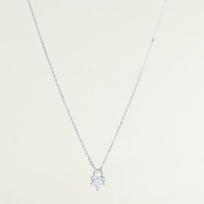 Eternal Heart Lock Necklace