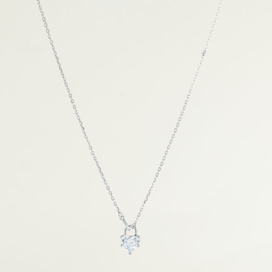 Eternal Heart Lock Necklace