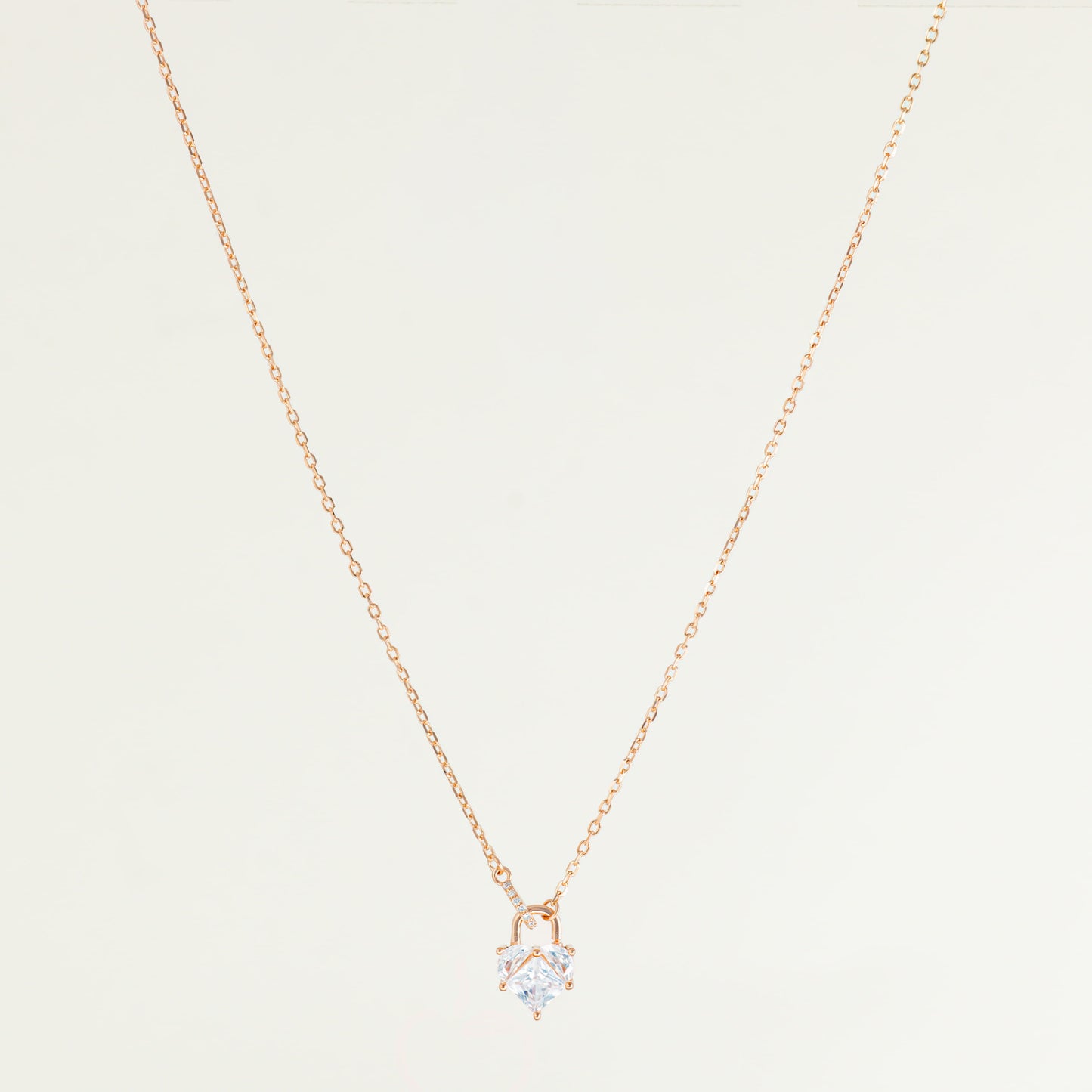 Eternal Heart Lock Necklace