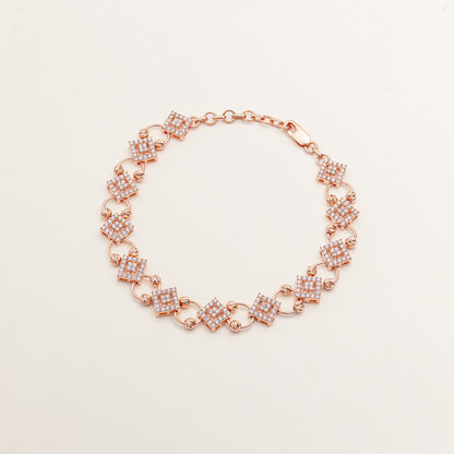 Imperial Quadrant Rose Bracelet