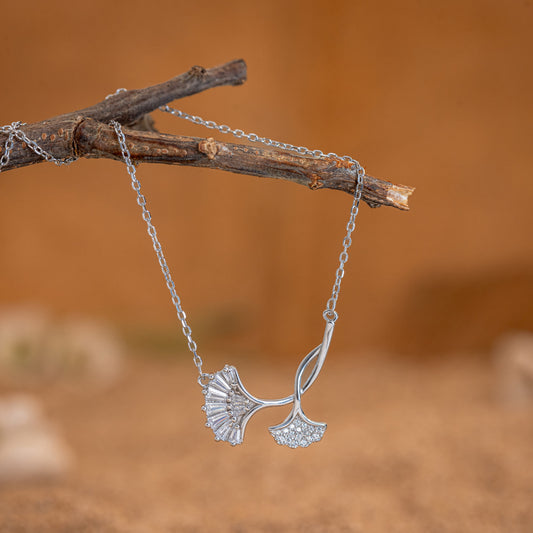Aurelia Leaf Pendant