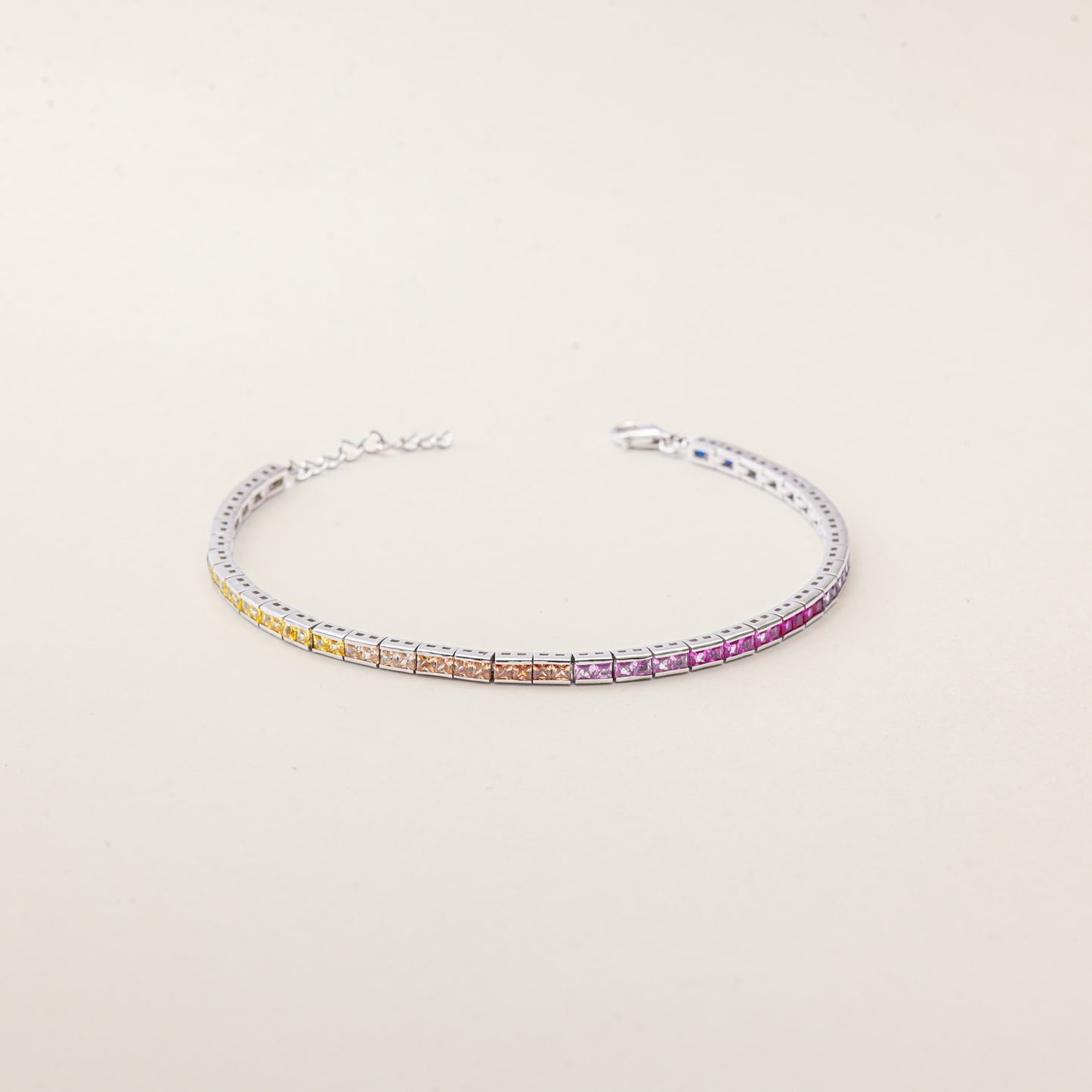 Spectral Prism Tennis Bracelet