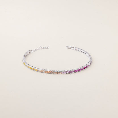 Spectral Prism Tennis Bracelet