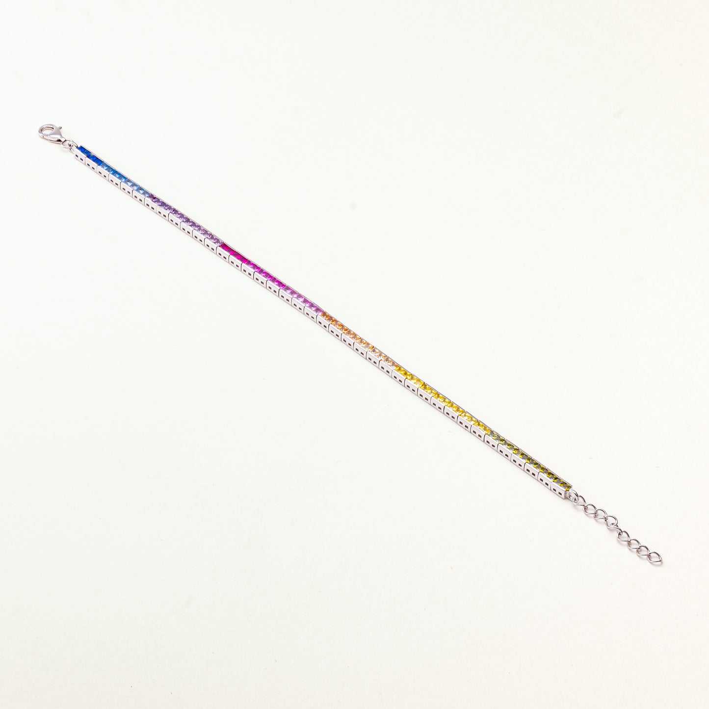 Spectral Prism Tennis Bracelet