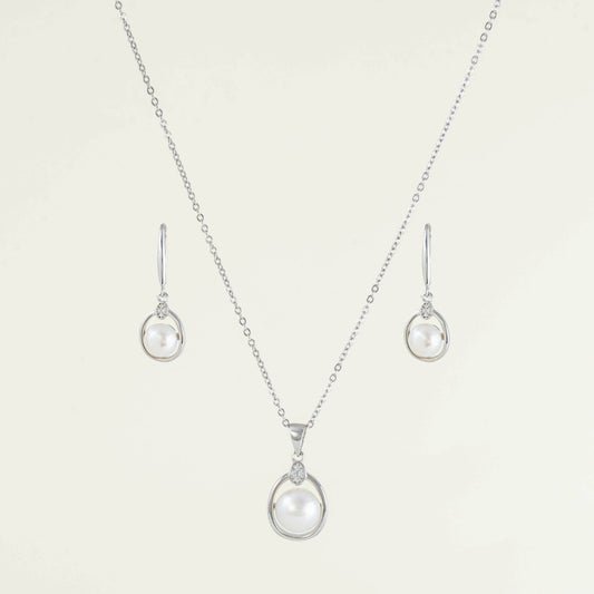 Elixir Hoop & Pearl Set