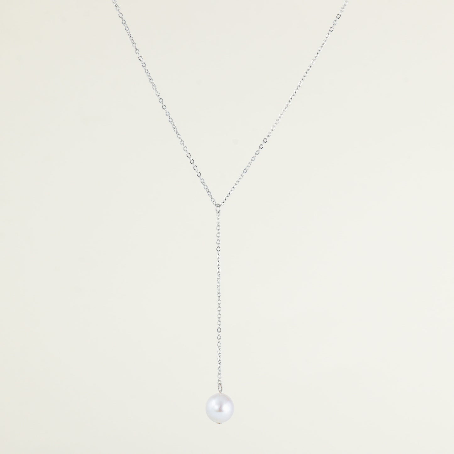 Pearl Lariat Necklace