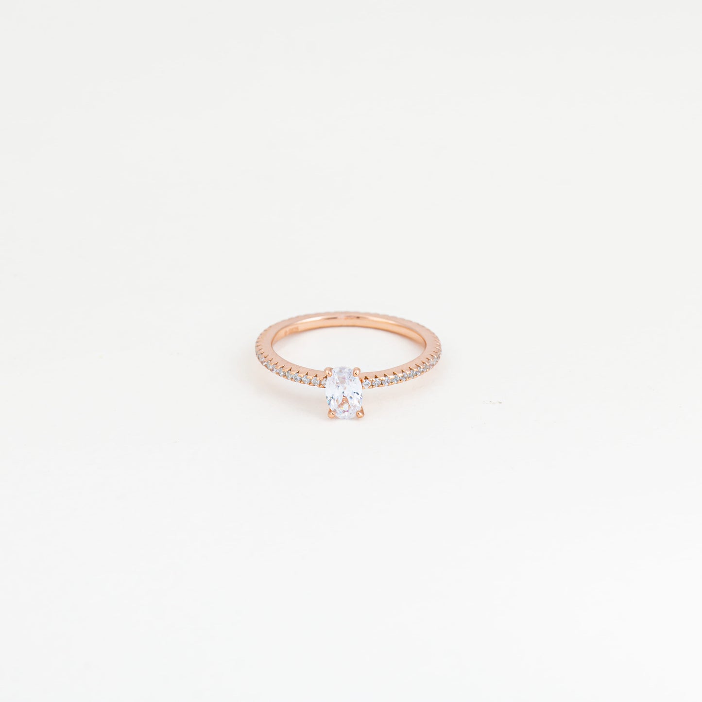 The Oval Solitaire Ring