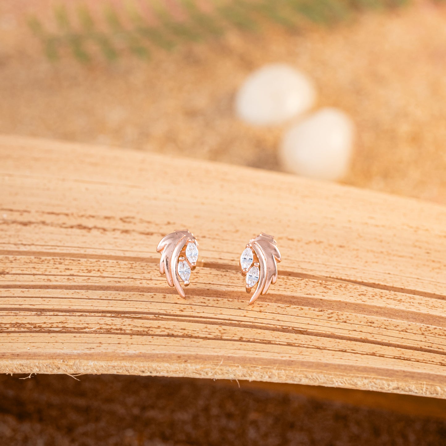 Elysian Leaf Studs