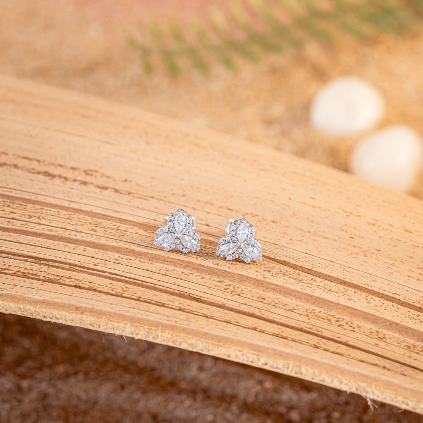 Marquise Flora Studs