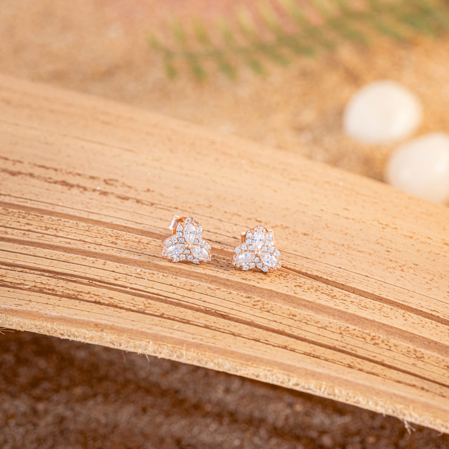 Marquise Flora Studs