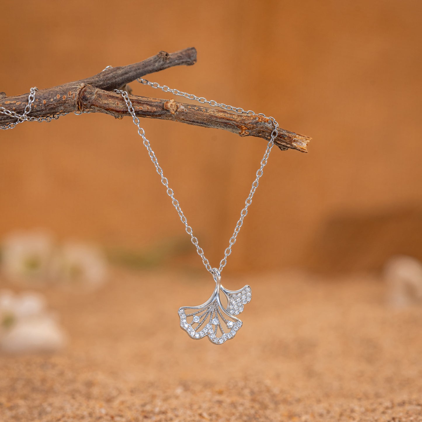The Ginkgo Aura Pendant