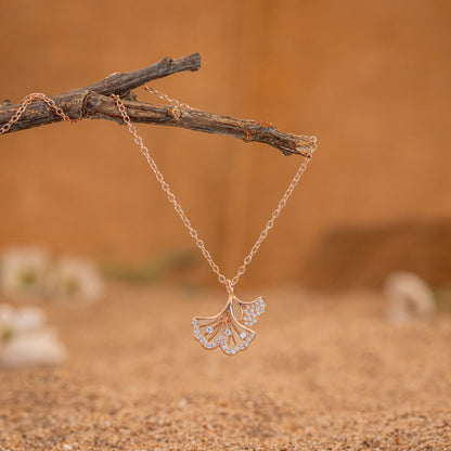 The Ginkgo Aura Pendant