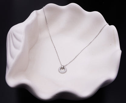 Aurora Circle Necklace