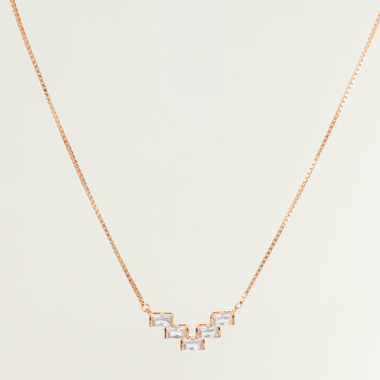 The Linear Baguette Necklace
