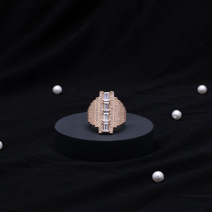 Manhattan Step Ring