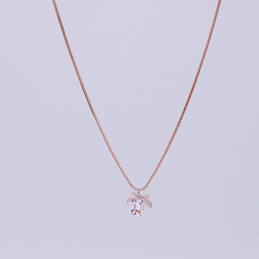 Rosé Bow Solitaire