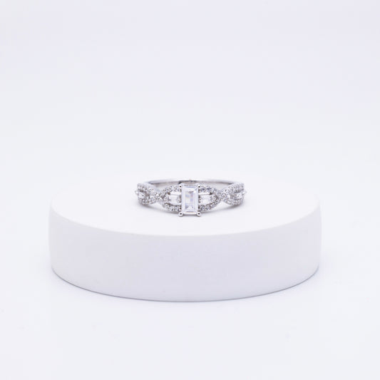 Infinity Emerald-Cut Statement Ring
