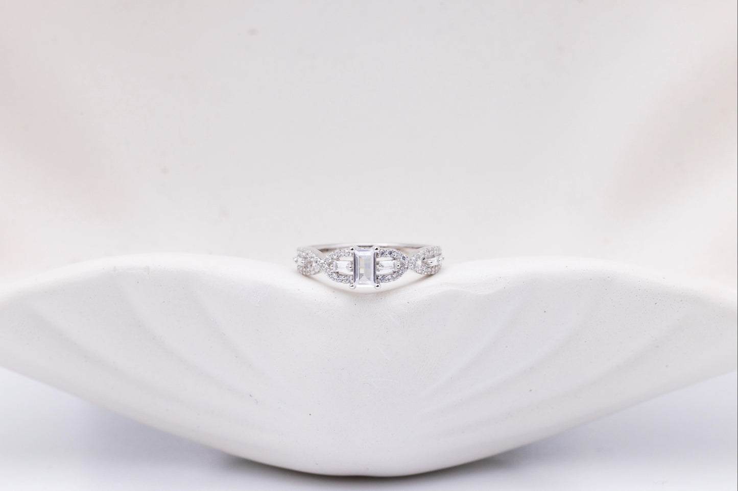 Infinity Emerald-Cut Statement Ring