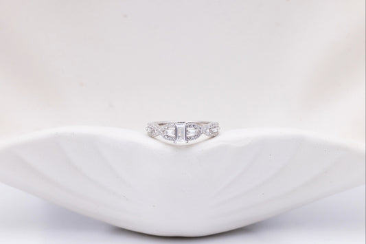 Infinity Emerald-Cut Statement Ring