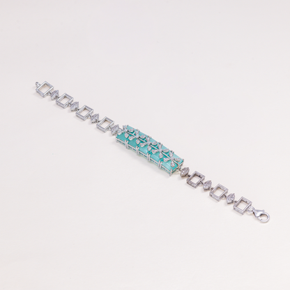 The Azure Floral Bracelet