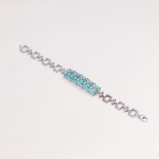 The Azure Floral Bracelet