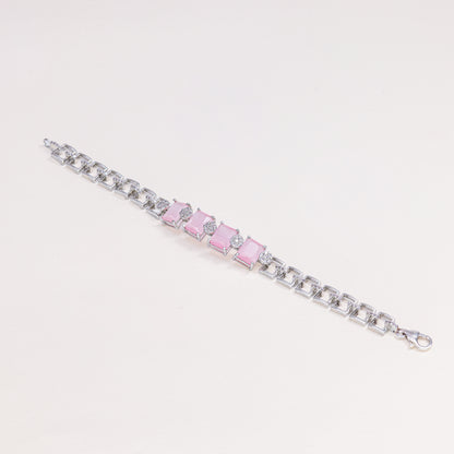 Rosé Elegance Silver Link