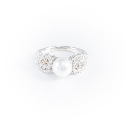 The Angel Wing Pearl Ring