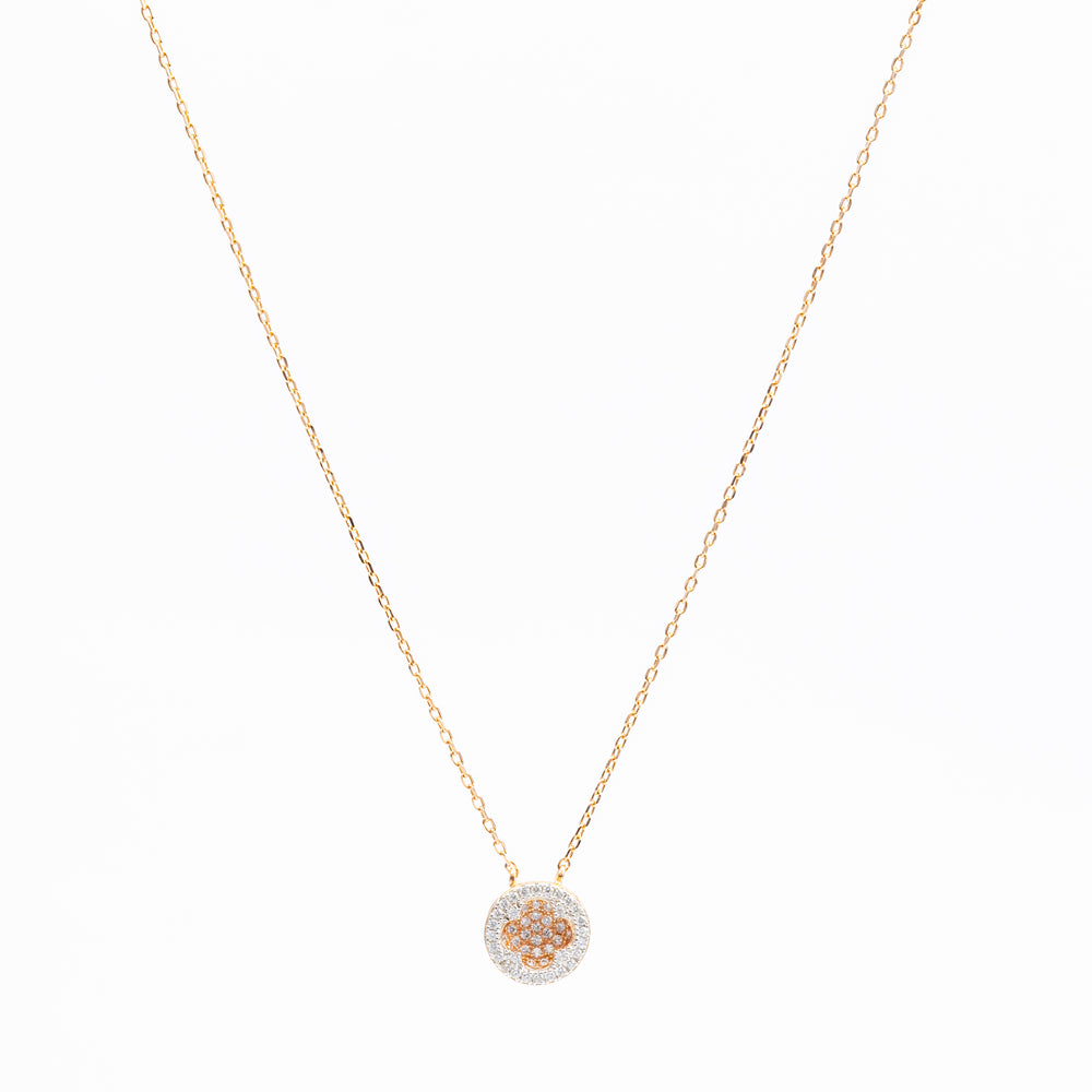 The Solitaire Halo Pendant