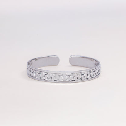 The Open Meander Sterling Cuff