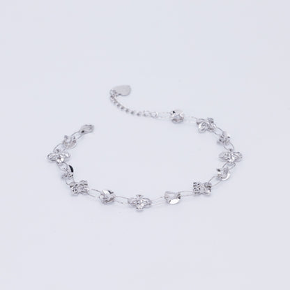 Silver Clover Garland