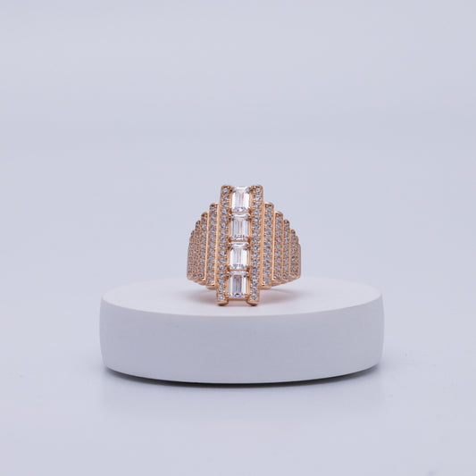Manhattan Step Ring
