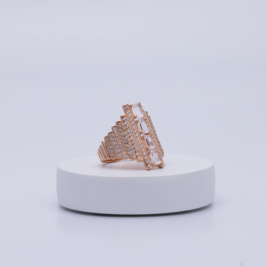 Manhattan Step Ring